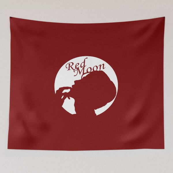 Item preview, KIM WOO SEOK RED MOON Silhouette Design DARK background designed and sold by The Kpop  Konverters.