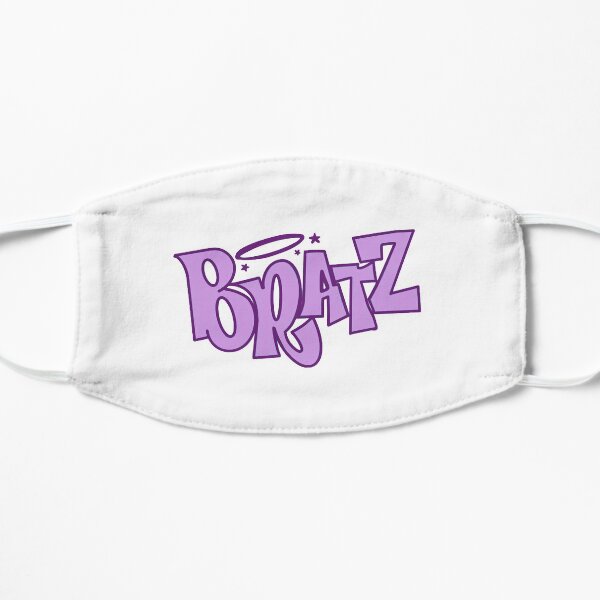 bratz purple logo Flat Mask