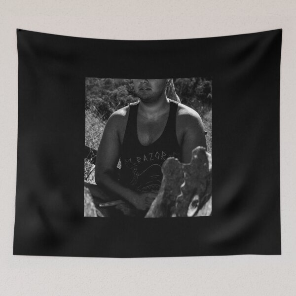 Item preview, Black and White Portrait (Mental Health Escape Day) designed and sold by Smeekeeper.