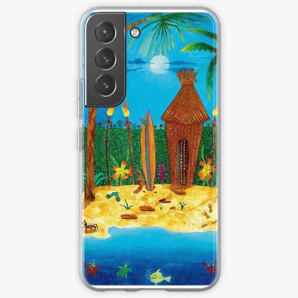 Tiki Sumsbeach Samsung Galaxy Soft Case