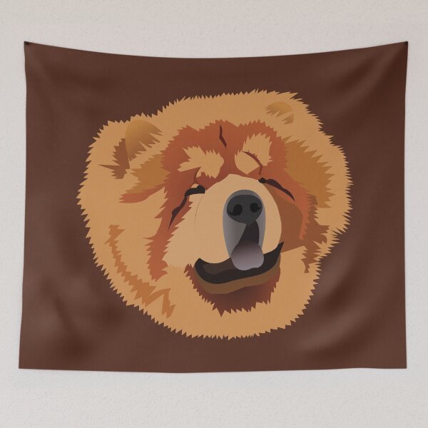 Item preview, Chen the Chow Chow designed and sold by KCPetPortraits.