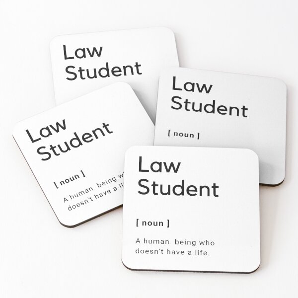 Item preview, Law Student, A Human Being Who Doesn't Have Life  designed and sold by SomebodyArts.
