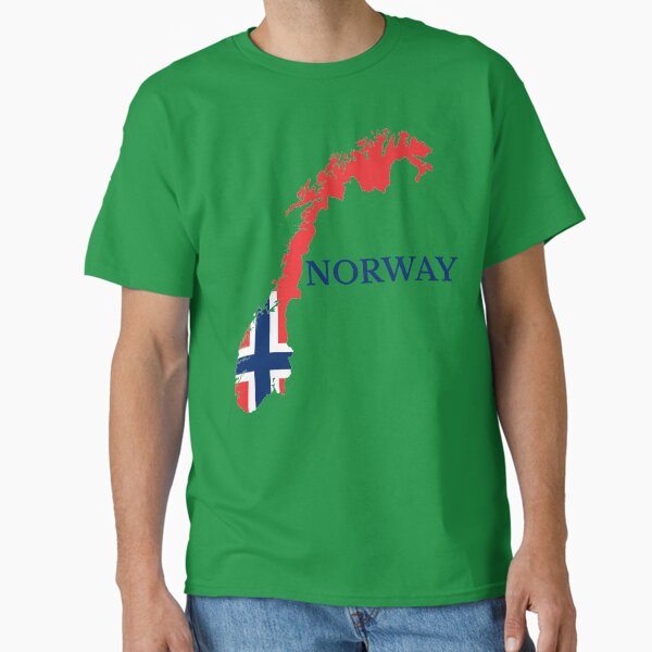 Item preview, Norway Map flag designed and sold by marosharaf.