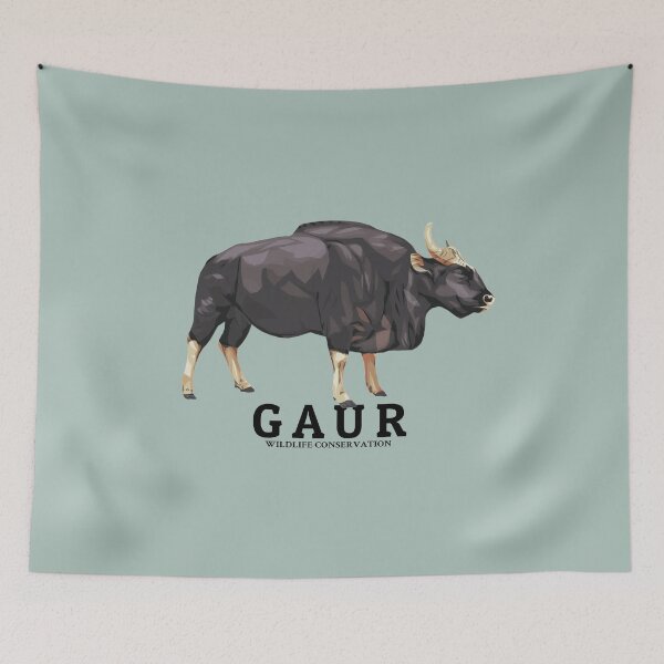 Item preview, Gaur Conservation designed and sold by KewaleeTee.