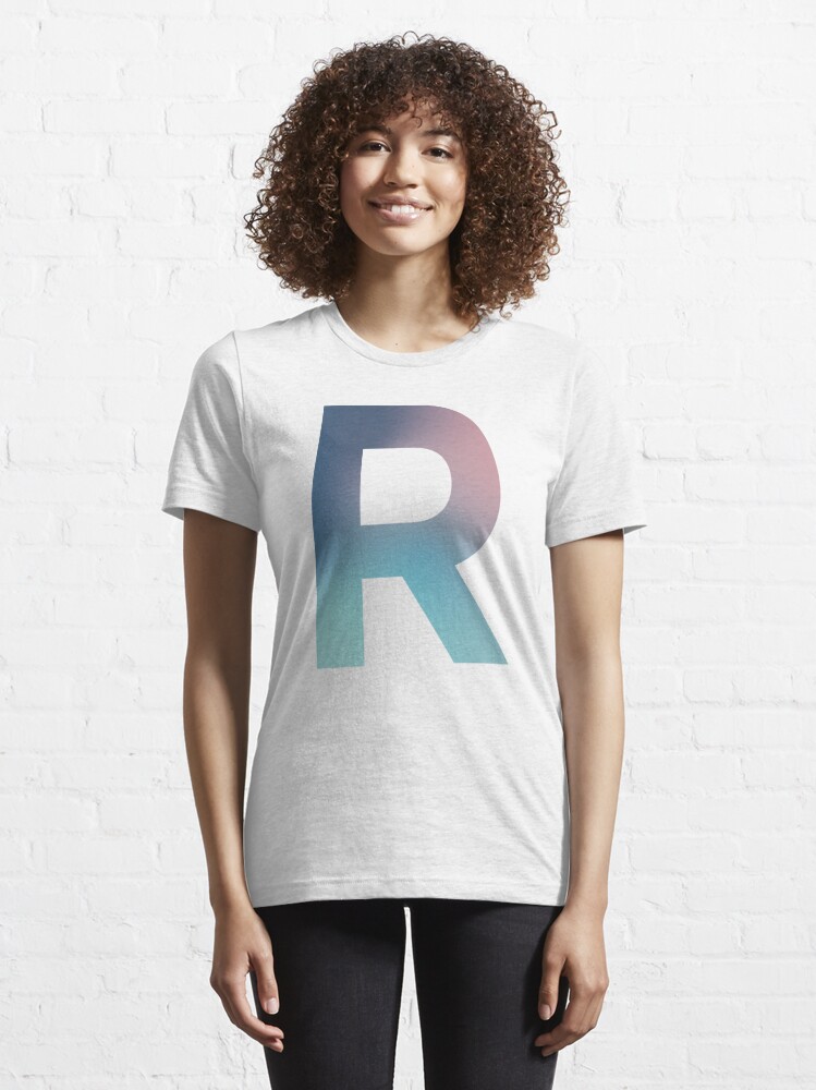 murialbezanson Gradient Letter W Initial Alphabet T-Shirt