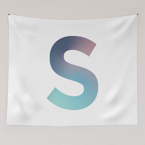Item preview, Gradient Letter S Initial Alphabet designed and sold by murialbezanson.
