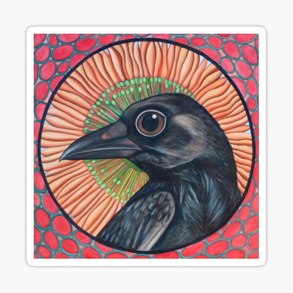 Autumn - Raven Sticker