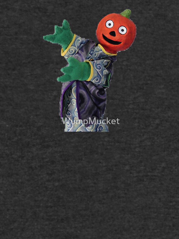 Wump Mucket Puppets Gourdon the Pumpkinman merchandise by WumpMucket