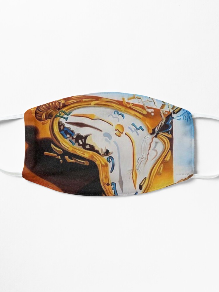 Alternate view of Fragment of Surrealistic Painting by Salvador Dali “Constancy of Memory”. Фрагмент сюрреалистической картины С.Дали «Постоянство памяти» (1931 г) Mask