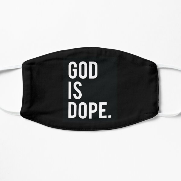 God is Dope Black Mask