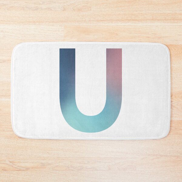 Item preview, Gradient Letter U Initial Alphabet designed and sold by murialbezanson.