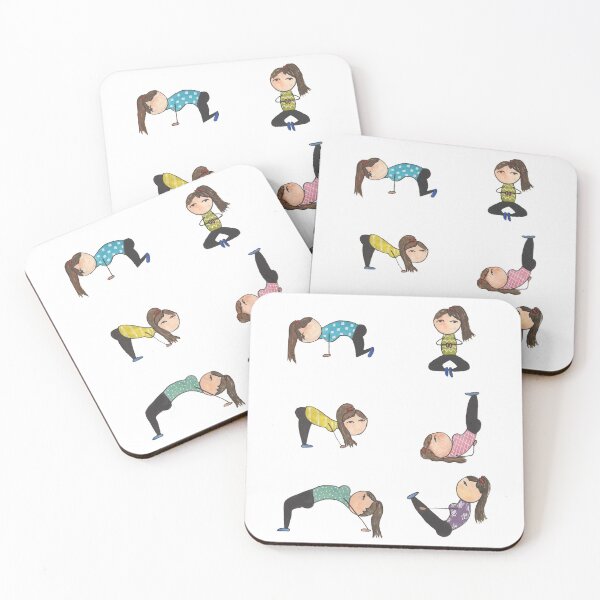 Item preview, Yoga Pose Girl designed and sold by wildtangents.