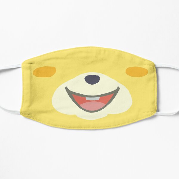 isabelle villager mask Flat Mask
