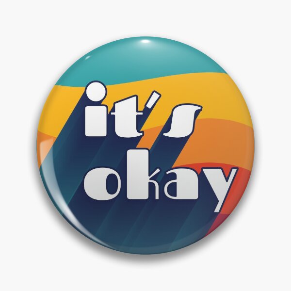 Item preview, It's Okay Text designed and sold by ciderdesign.