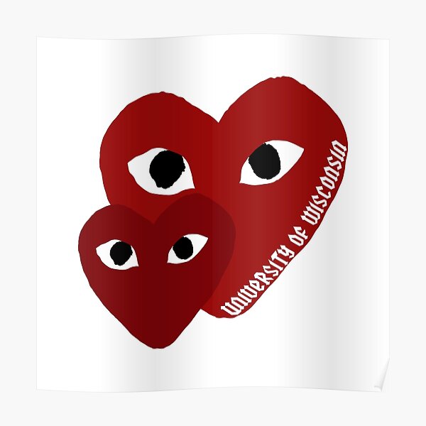 Wandbilder Rotes Herz Redbubble