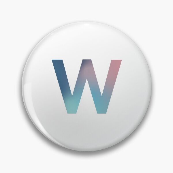 Item preview, Gradient Letter W Initial Alphabet designed and sold by murialbezanson.