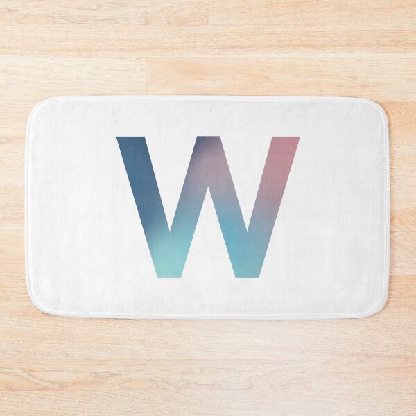 Item preview, Gradient Letter W Initial Alphabet designed and sold by murialbezanson.