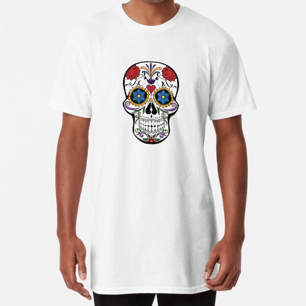 skull product T-shirt long