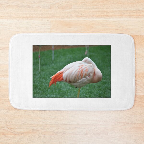 Item preview, Sleeping Chilean Flamingo designed and sold by Tamara McDonnell.