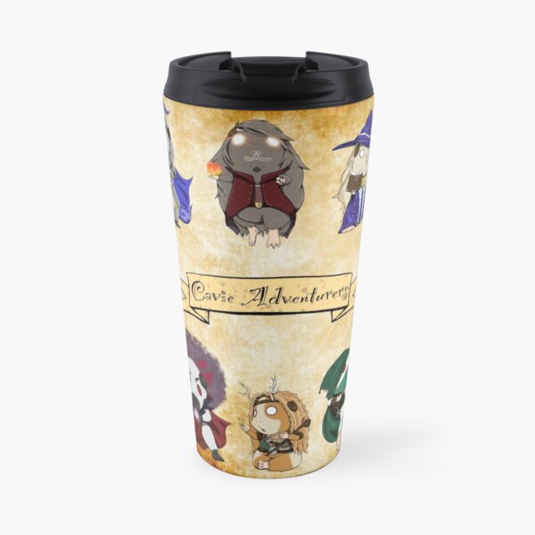 Dungeons & Dragons Base Classes as Guinea Pigs Travel Mug