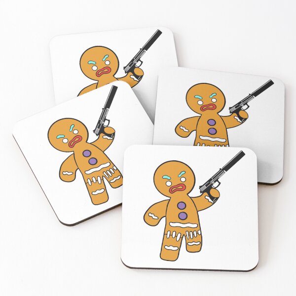 Item preview, Gingerbread Man Attack designed and sold by KonoClast.