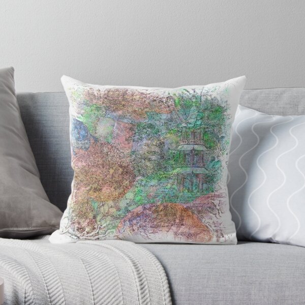 The Atlas Of Dreams - Color Plate 26 Throw Pillow
