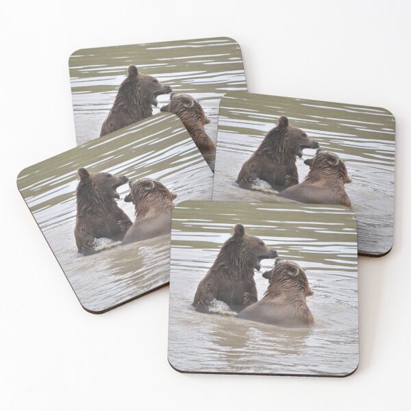 Item preview, Playing Brown Bears designed and sold by Tamara McDonnell.