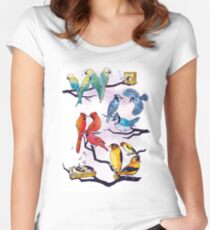 The Bird is the Word Women's Fitted Scoop T-Shirt