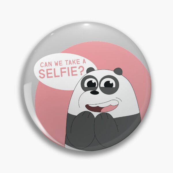 Item preview, CAN WE TAKE A SELFIE - Panda designed and sold by ibShelbys.