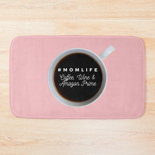 Item preview, #Momlife - Coffee, Wine & Amazon Prime Mug designed and sold by GrandmaApproved.