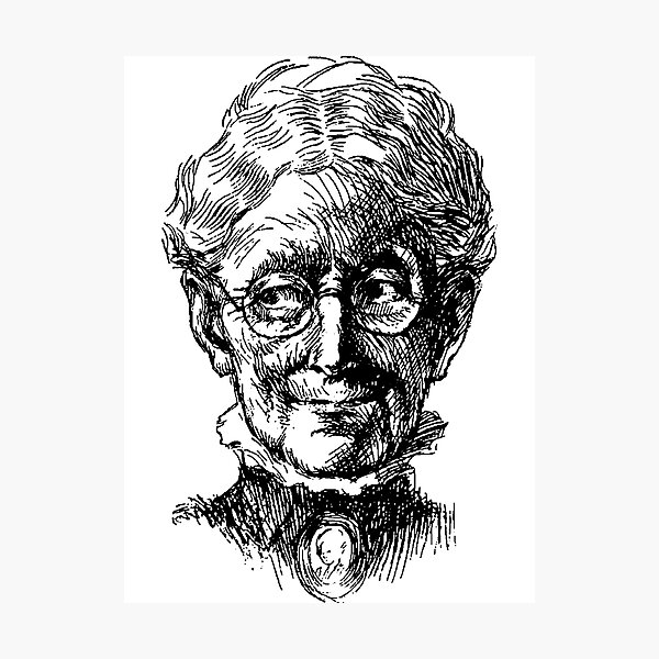 Item preview, Wise Old Girl designed and sold by Hedrin.