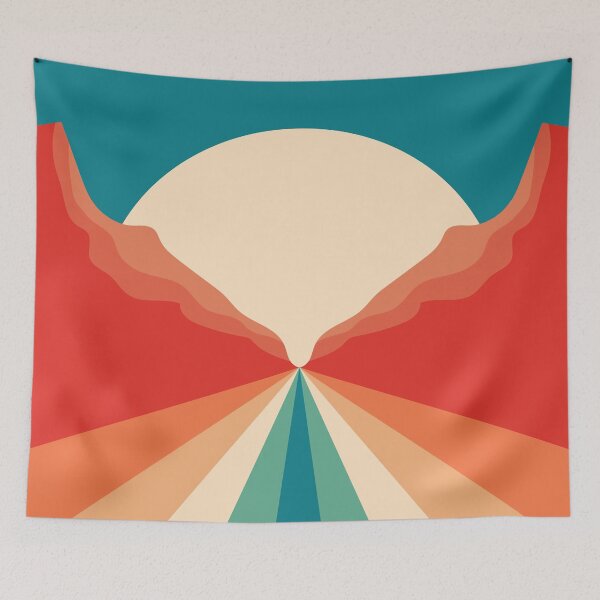Item preview, paisaje retro designed and sold by ciderdesign.