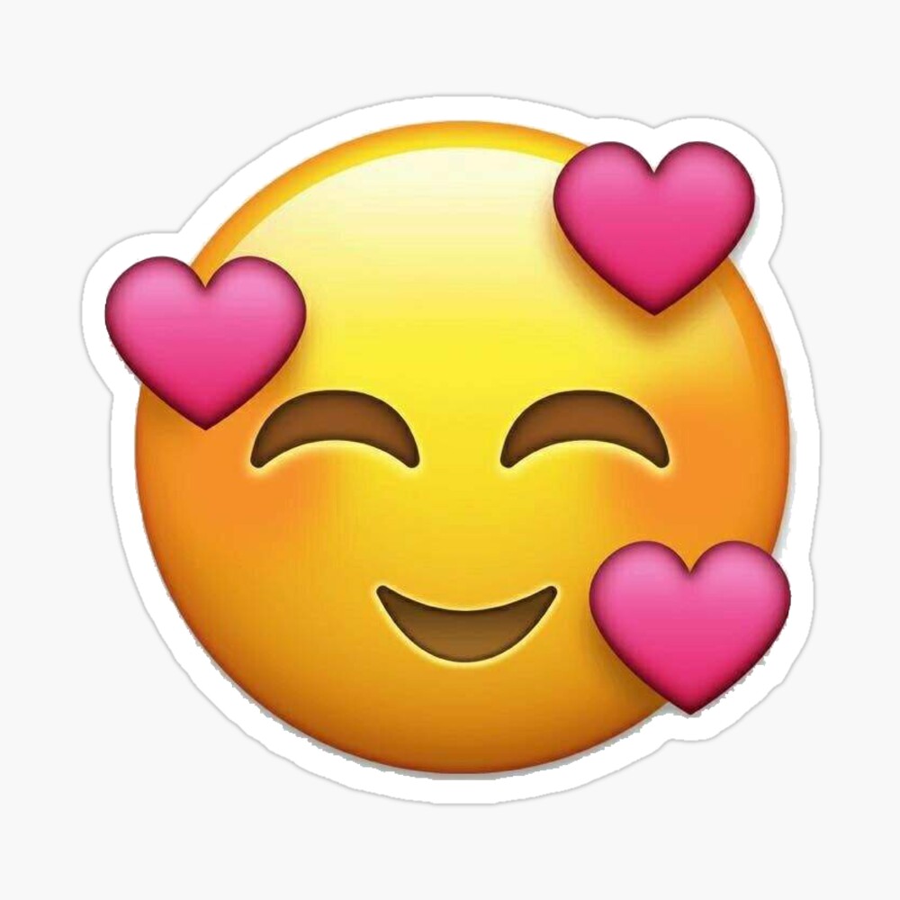 Cute Heart Blush Emoji\