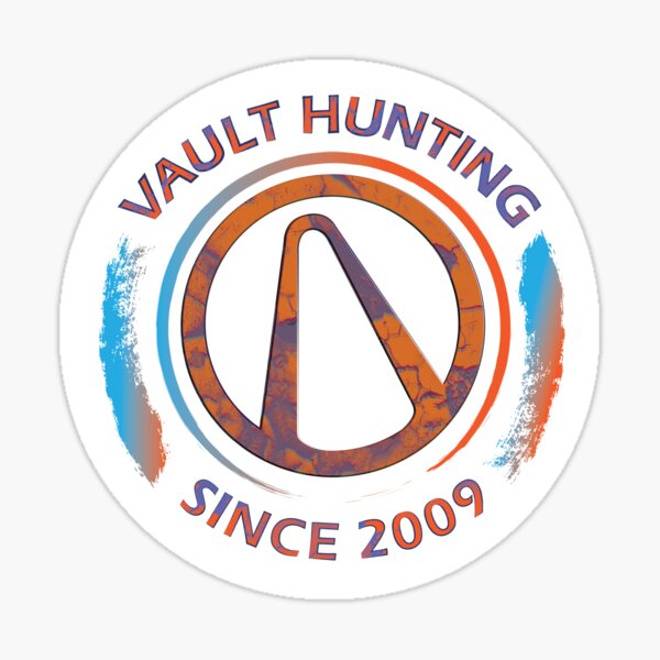 Borderlands Vault Hunting Sticker
