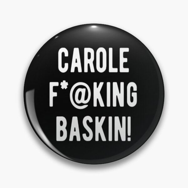 Item preview, Carole Freaking Baskin - Tiger King Design designed and sold by CatMonkStudios.