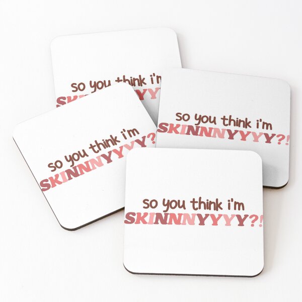 Item preview, so you think i'm skinny - colored designed and sold by diyadesigns.