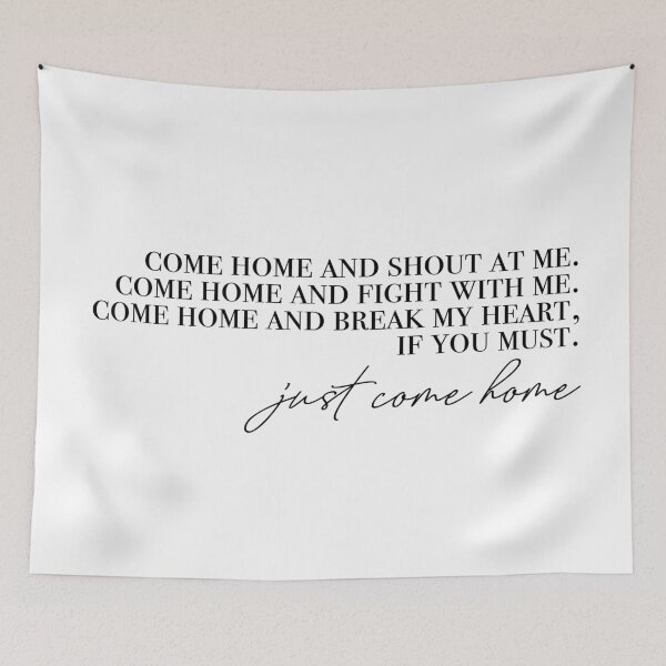 Item preview, just come home designed and sold by lovely-lyrics.
