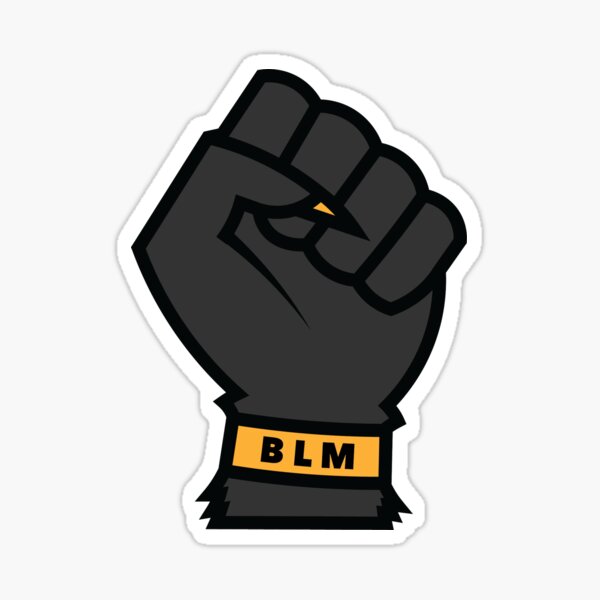 Panther Fist Sticker