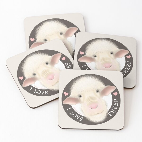 Artikelvorschau, Ich liebe Schafe VEGAN entworfen und verkauft von wiboandbear.