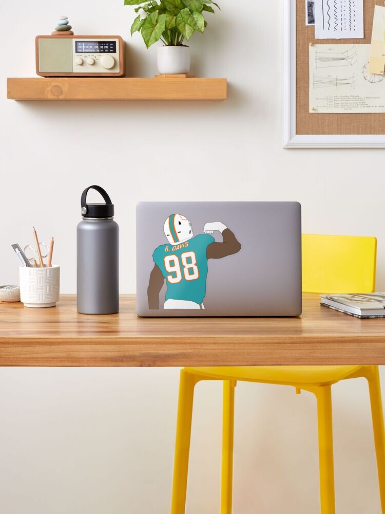 Miami Dolphins Raekwon Davis Sticker for Sale by phinsup