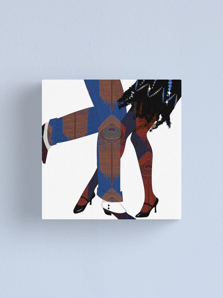Alternate view of Art Deco Dancers Canvas Print