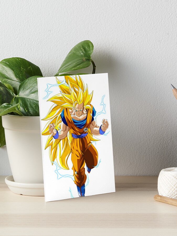 Super Saiyan 3 Goku Art Board Print for Sale by ItalianBrussel