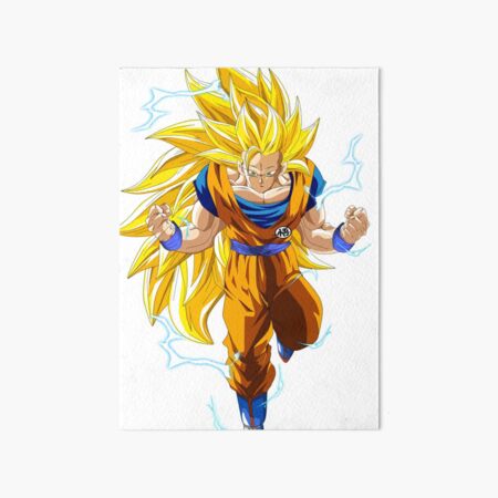 Super Saiyan 3 Goku Art Board Print for Sale by ItalianBrussel