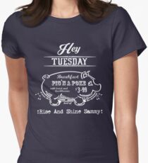 Pig in a poke Supernatural Women's Fitted T-Shirt