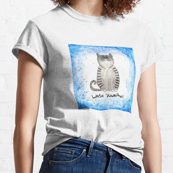 Wash your paws Classic T-Shirt