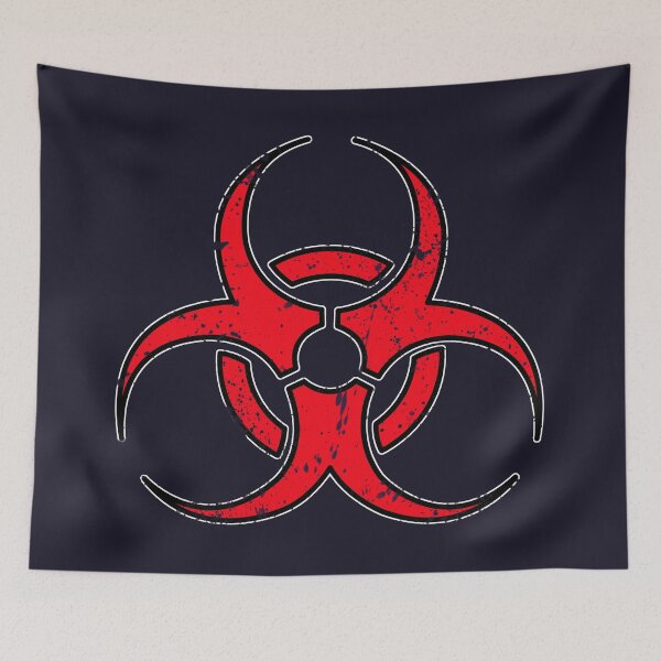 Item preview, biohazard designed and sold by Rosemary Scott.