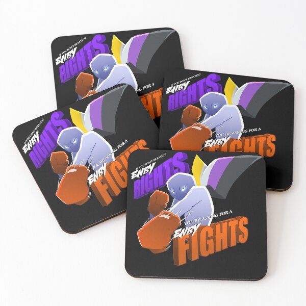 Item preview, Enby Rights/Enby Fights designed and sold by Sky Lombard.