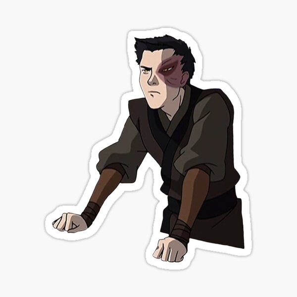 Zuko Looking Out Avatar Sticker For Sale By Blueeyes374 Redbubble