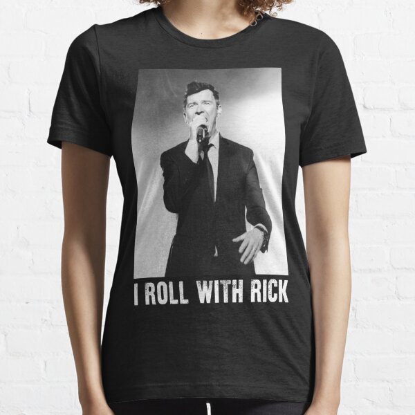 rick astley tour t shirt