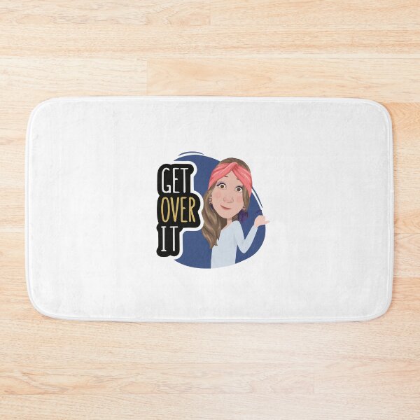 Item preview, Get over it. Funny cartoon  designed and sold by AleMalin.